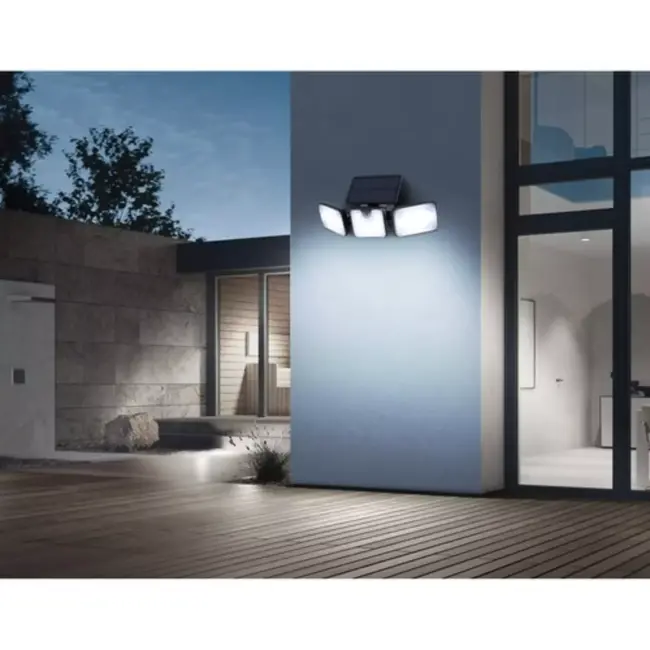 Izoxis Solar Tuinlamp 180 LED - Helder en Energiezuinig voor Buiten