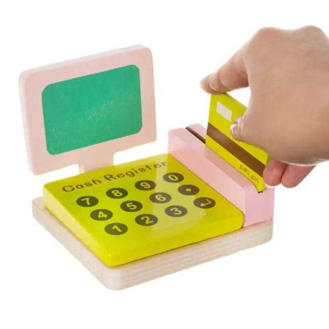 Kruzzel Houten Supermarkt met Accessoires - Educatief Speelgoed voor Kinderen