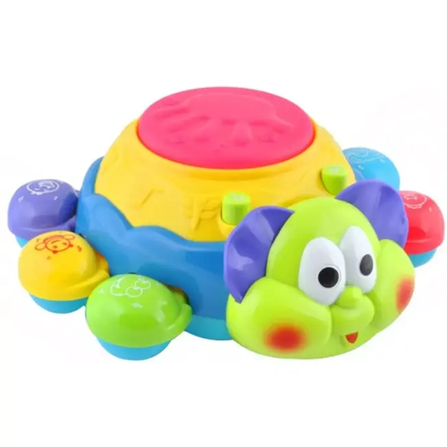 Kruzzel Interactieve Rups met Melodieën en Quiz - Educatief Speelgoed voor Kinderen