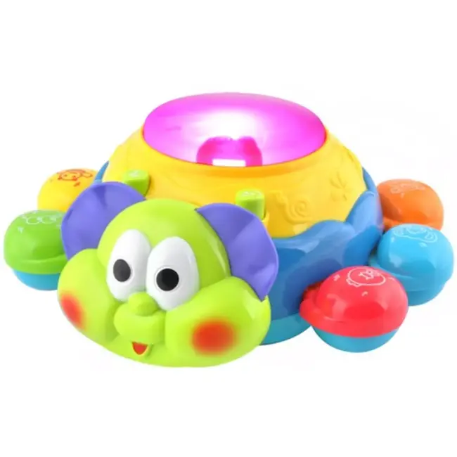 Kruzzel Interactieve Rups met Melodieën en Quiz - Educatief Speelgoed voor Kinderen