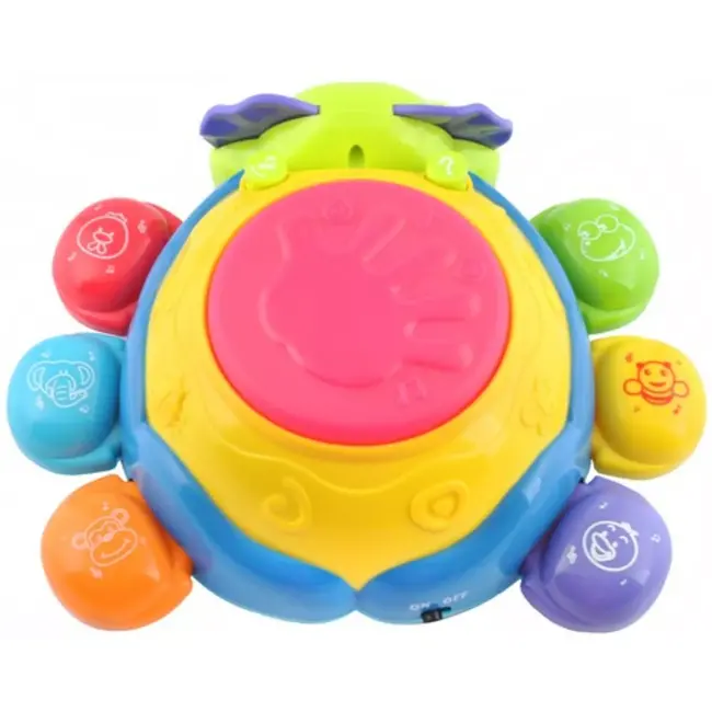 Kruzzel Interactieve Rups met Melodieën en Quiz - Educatief Speelgoed voor Kinderen