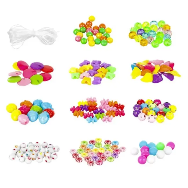 Ruhhy Kralen voor Sieraden Maken - DIY Set voor Kinderen - Armbanden en Kettingen
