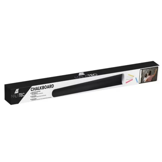 Malatec Zelfklevend Krijtbord - 200 x 45 cm - Inclusief Krijt - Gemakkelijk te Monteren