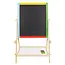 Kruzzel Houten Dubbelzijdig Bord - 65,5 x 40 x 33 cm - Krijtbord en Whiteboard