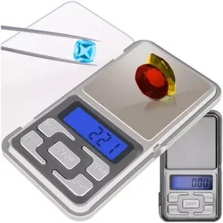 Ruhhy Precisieweegschaal 0,1-500 g - Compact, Nauwkeurig en Inclusief Batterijen