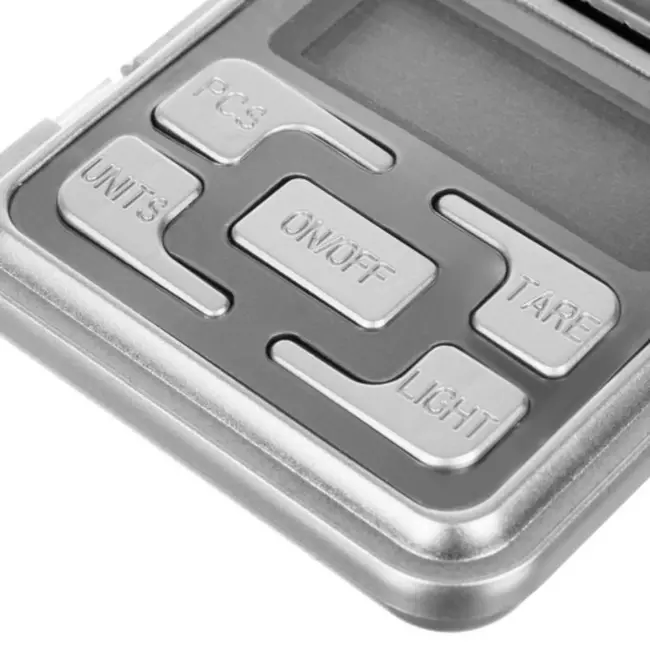 Ruhhy Precisieweegschaal 0,1-500 g - Compact, Nauwkeurig en Inclusief Batterijen