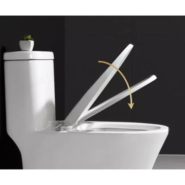 Ruhhy Soft-close Toiletbril - Universeel - Stil, Duurzaam en Eenvoudig te Reinigen