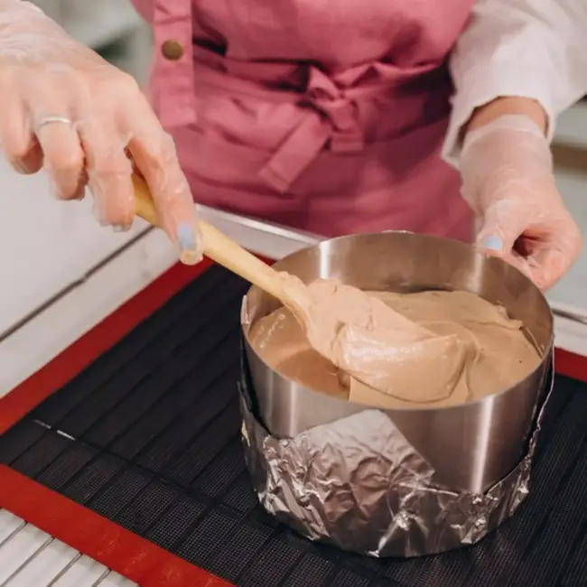 Ruhhy Verstelbare Cakevorm 16-30 cm - Hoogte 15 cm - Roestvrij Staal