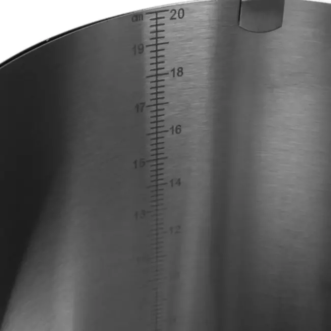 Ruhhy Verstelbare Cakevorm 16-30 cm - Hoogte 20 cm - Roestvrij Staal