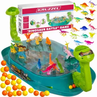 Kruzzel Arcade Game "Dinosaur Battle" - Competitief Kinderspel - Voor 3-10 Jaar
