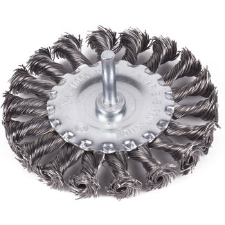 Benson Stiftborstel - Getordeerd Staaldraad - 100 mm - 6 mm Stift - Industrieel Gebruik