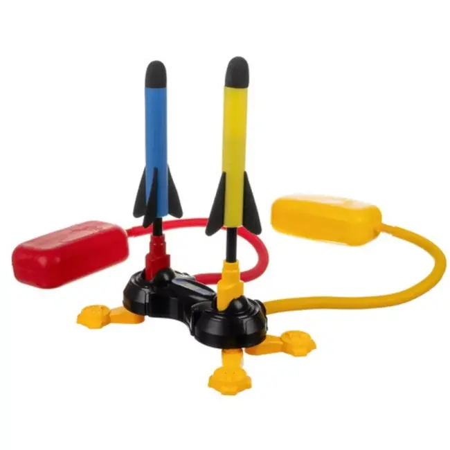 Kruzzel Dubbele Raketlanceerder - Actief Speelgoed - Bereik tot 30 Meter