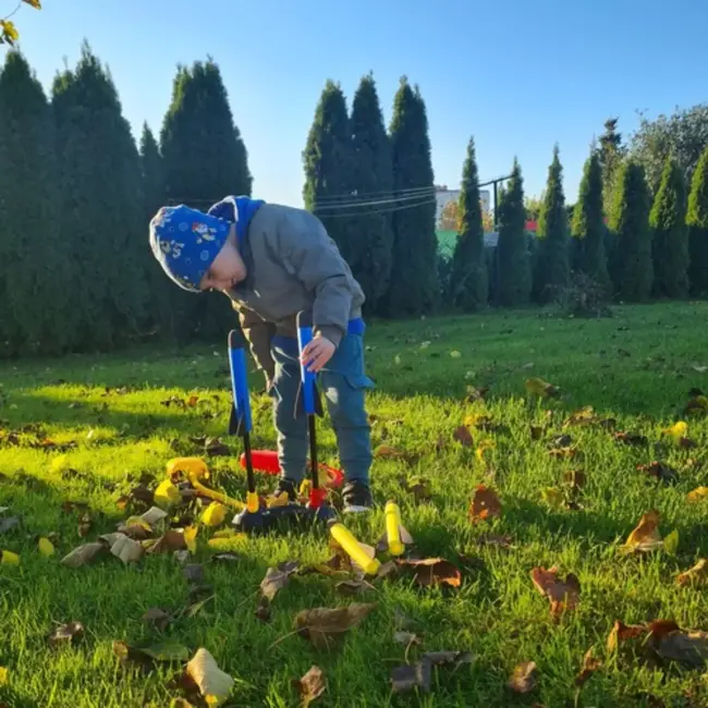 Kruzzel Dubbele Raketlanceerder - Actief Speelgoed - Bereik tot 30 Meter