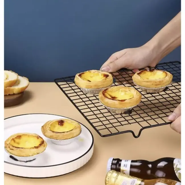 Ruhhy Bakkoel- en Decoratierek - 40x25 cm - Koolstofstaal & Vaatwasmachinebestendig