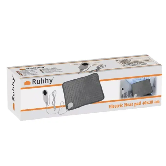 Ruhhy Warmtekussen met Afstandsbediening - 40 x 30 cm - Voor Rug, Gewrichten en Spieren
