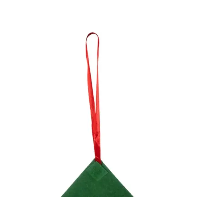 Ruhhy DIY Vilt Kerstboom - Inclusief 26 Versieringen - Herbruikbare Kerstdecoratie