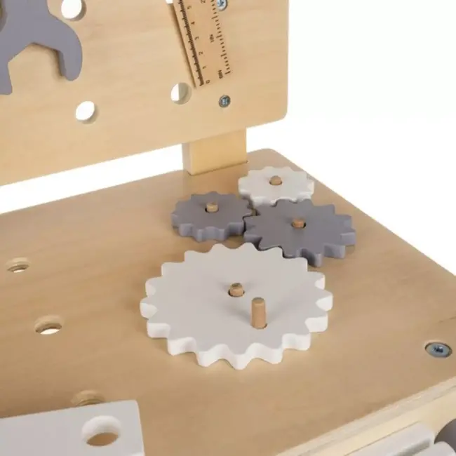 Kruzzel Houten Werkbank voor Kinderen - Compleet Gereedschapset