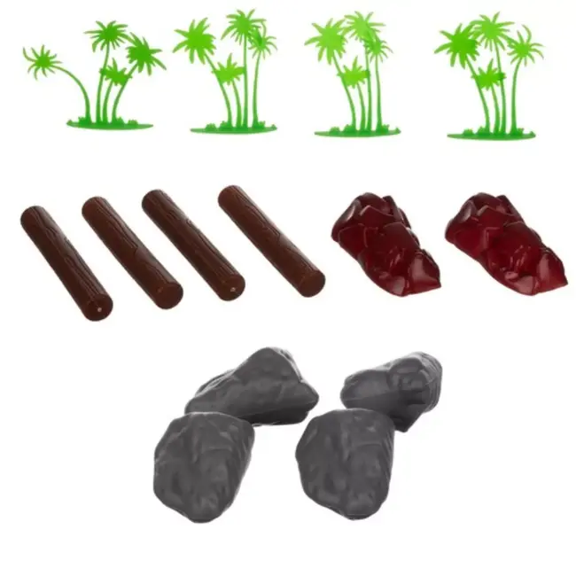 Kruzzel Dieren Speelset – 48 Figuren met Koffer – Educatief Speelgoed