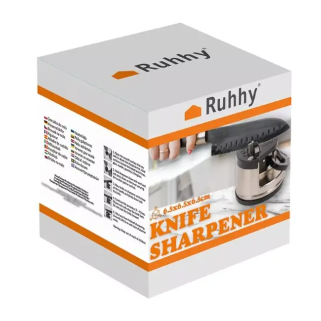 Ruhhy Knife Sharpener – Professionele Handmatige Slijper voor Keukenmessen