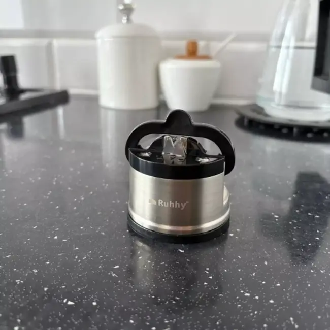 Ruhhy Knife Sharpener – Professionele Handmatige Slijper voor Keukenmessen