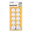 Benson Sterke ronde magneten - Ø 3 cm - wit - set van 10 stuks