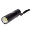 Hofftech Compacte led zaklamp - 9 leds - 9 x 2.5 cm - kunststof - zonder batterijen