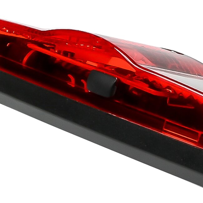 Benson Verstelbaar Achterlicht - 1 Rode LED en Reflector - IPX3