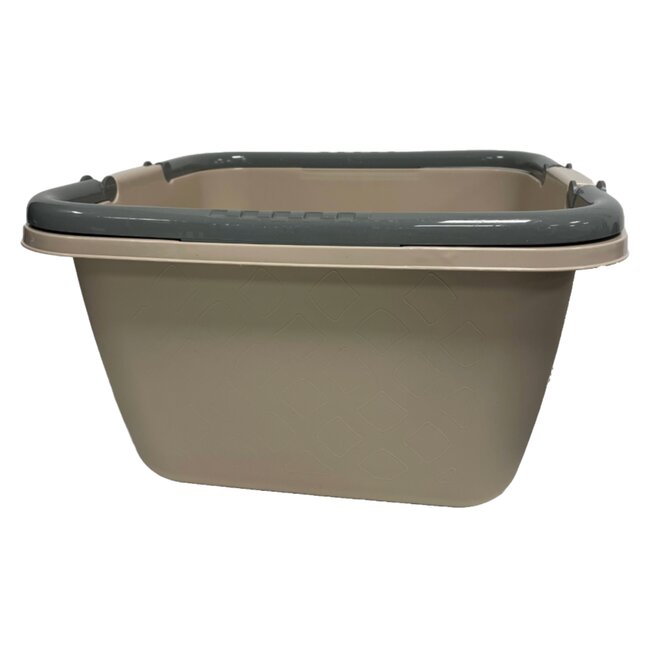 Benson Afwasbak met handvatten - 39 x 39 x 22 cm - 18 liter - assorti kleuren