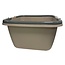 Benson Vierkante afwasbak met handvatten - 39 x 39 x 22 cm - 18 liter - assorti kleuren