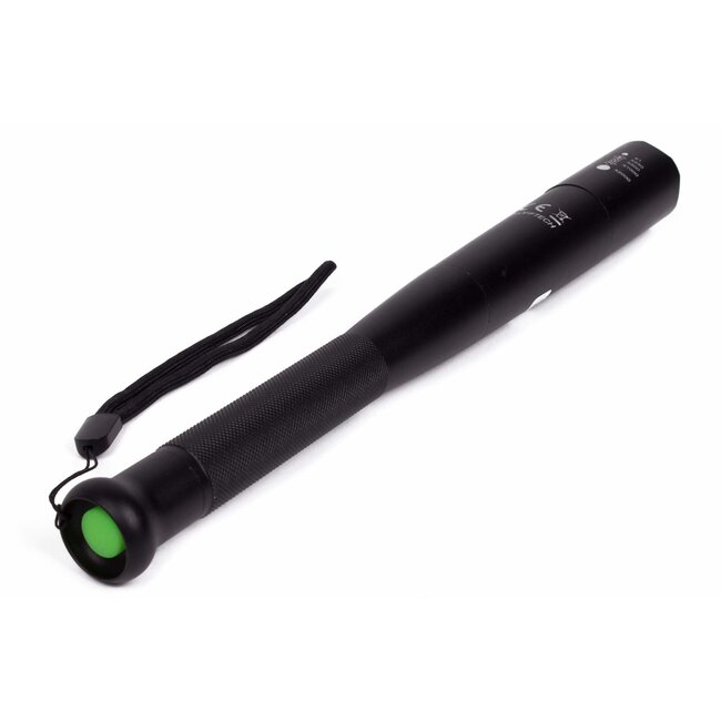 Hofftech Tactical zaklamp XXL - 5 lichtstanden - XPG LED - waterdicht - zwart