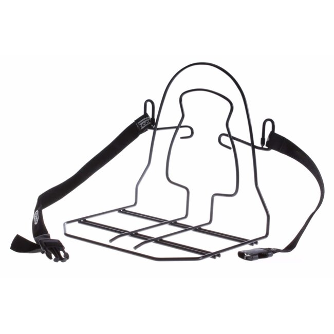 Lastpak Bagagedragerverbreder - Verstelbare sjorband - Zwart - 90 cm