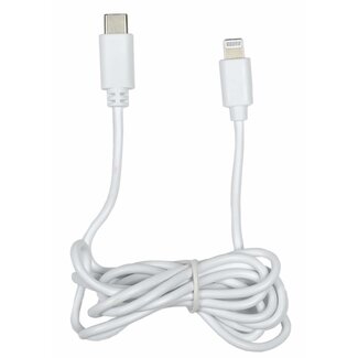 Benson Type C naar Lightning kabel - 1.2 meter - wit - snelle dataoverdracht - 2A