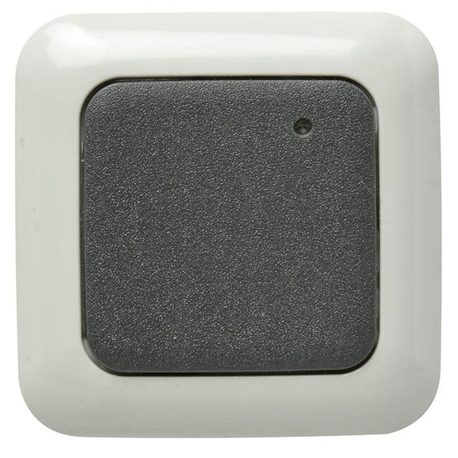 Detec Infrarood bewegingsmelder - buiten - 180° detectie - max. 15m - IP44 - grijs