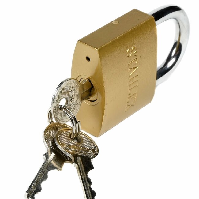 Stahlex Hangslot - Ø 50 mm - Inclusief 3 sleutels - Gehard staal - Veiligheidscategorie C