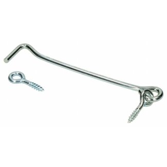 Deltafix Windhaak met schroefoog - verzinkt - 120 mm - 2-delig