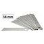 Benson Reserve afbreekmesjes - 18 mm breed - 10 stuks - handige blister
