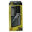 Benson Gevulde gereedschapswagen tray - 45-delige torx- en bitset - ABS kunststof - 180x380 mm