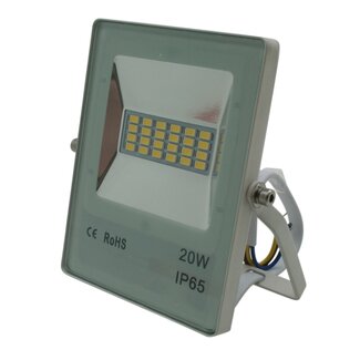 Hofftech COB LED bouwlamp - 20W - koud wit licht - waterdicht - compact formaat