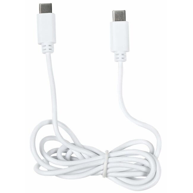 Benson Type C naar Type C kabel - 1.2 meter - Wit - 2A - PVC en koper