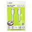 Benson Type C naar Type C kabel - 1.2 meter - Wit - 2A - PVC en koper