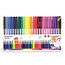 Lifetime Viltstiften set - heldere kleuren - 25 stuks - doorzichtige etui