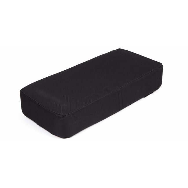 Lastpak Comfortabel bagagedragerkussen - zwart - 32 x 15 x 5 cm - duurzaam polyester