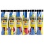 Benson Tie ribs set - 150 stuks - rood, geel, blauw - diverse maten