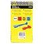 Benson Tie ribs set - 150 stuks - rood, geel, blauw - diverse maten