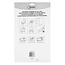 Benson Meubelbeschermers - Rubber - Wit - Diverse maten - 56 stuks