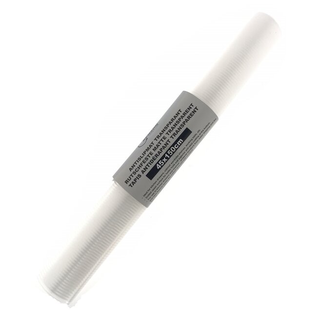 Benson Anti-slipmat - Transparant - 45 x 150 cm - Ruwe bovenzijde - Superieure grip