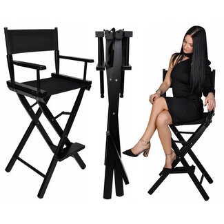 Beautylushh Houten Make-up Stoel: Professioneel, Stijlvol en Comfortabel