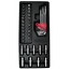 Benson Gevulde gereedschapswagen tray - 42-delige dopsleutel en bitset - ABS kunststof - 180x380 mm