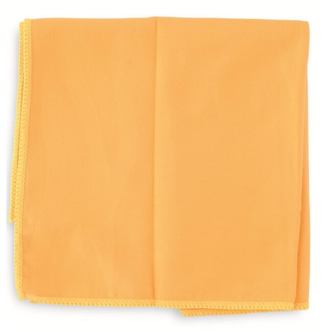 Dunlop Microvezel poetsdoek - lakreiniging - geel - 35x35 cm