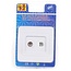 Benson Wandcontactdoos - Coax en telefoonaansluiting - Compact - Wit - 8x8x4 cm